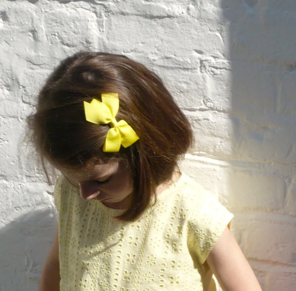 Set of 3 Medium Triple Sparkly Bows - Pastel