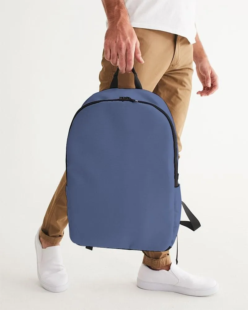 Shaded Pastel Blue Waterproof Backpack | C60M45Y0K30