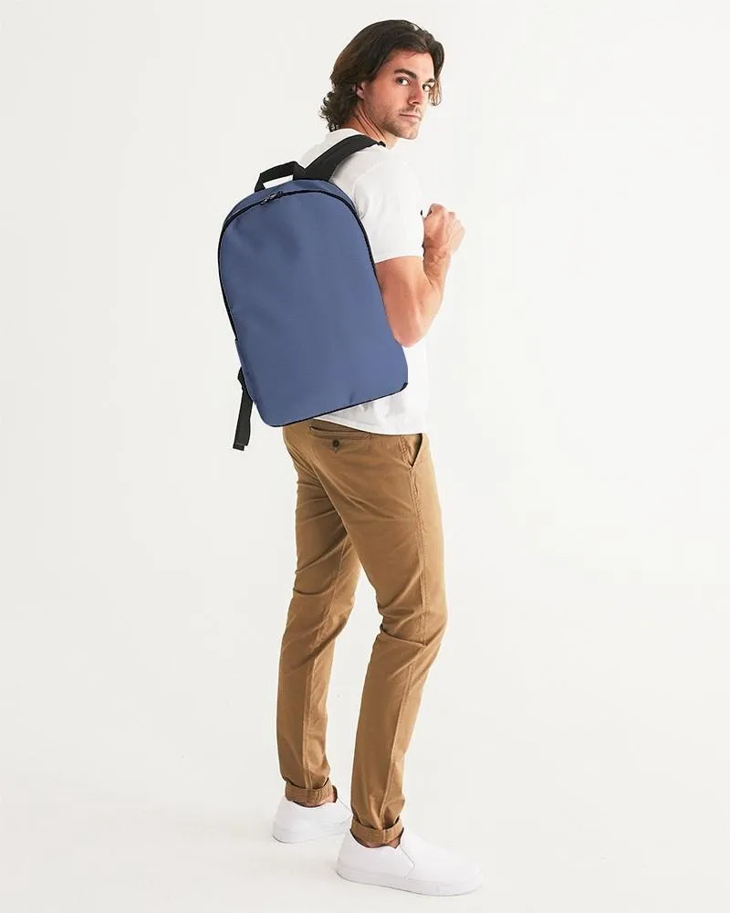 Shaded Pastel Blue Waterproof Backpack | C60M45Y0K30