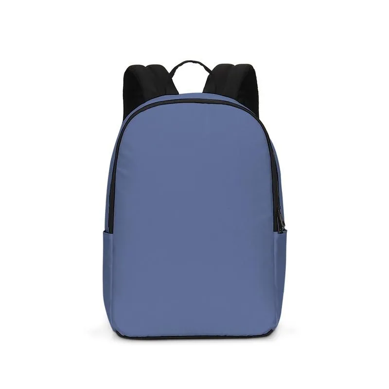 Shaded Pastel Blue Waterproof Backpack | C60M45Y0K30