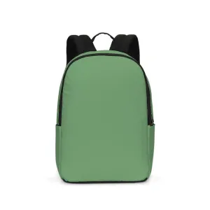 Shaded Pastel Green Waterproof Backpack | C45M0Y60K30