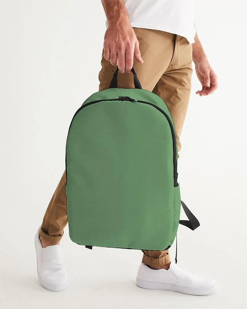 Shaded Pastel Green Waterproof Backpack | C45M0Y60K30