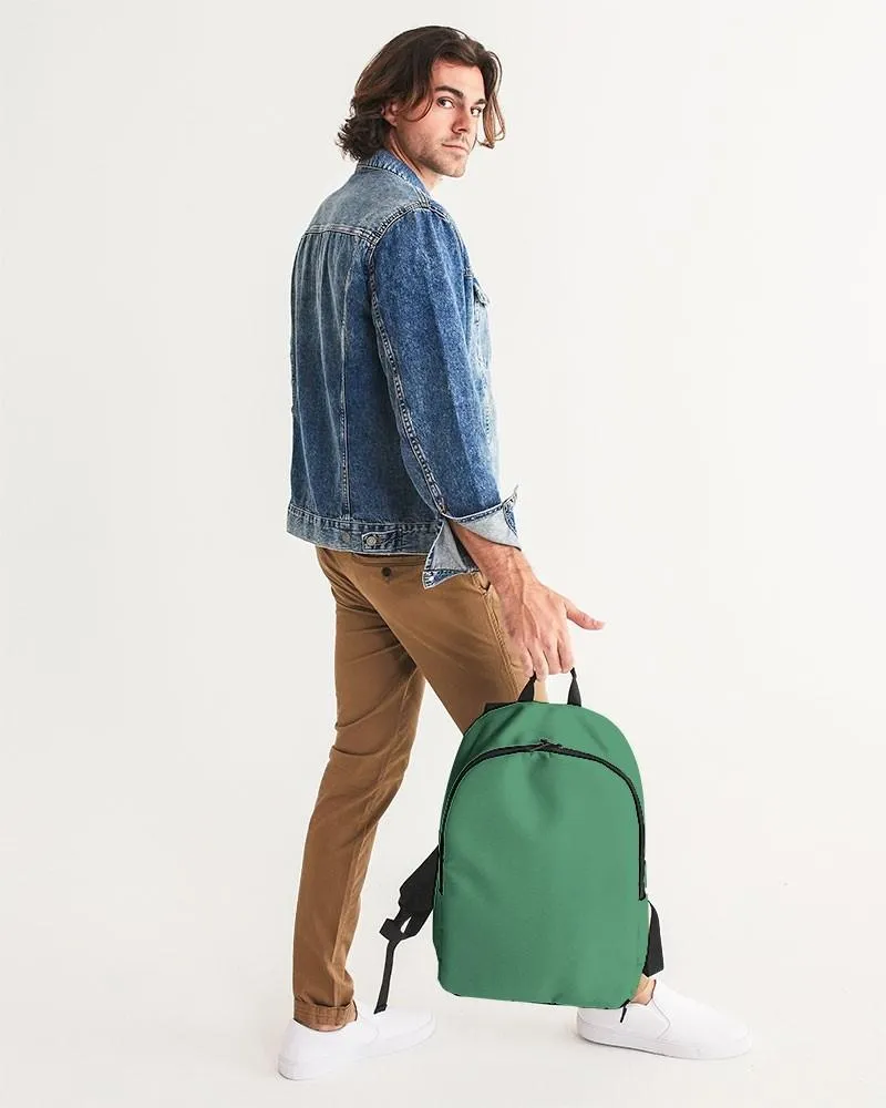 Shaded Pastel Green Waterproof Backpack | C60M0Y60K30