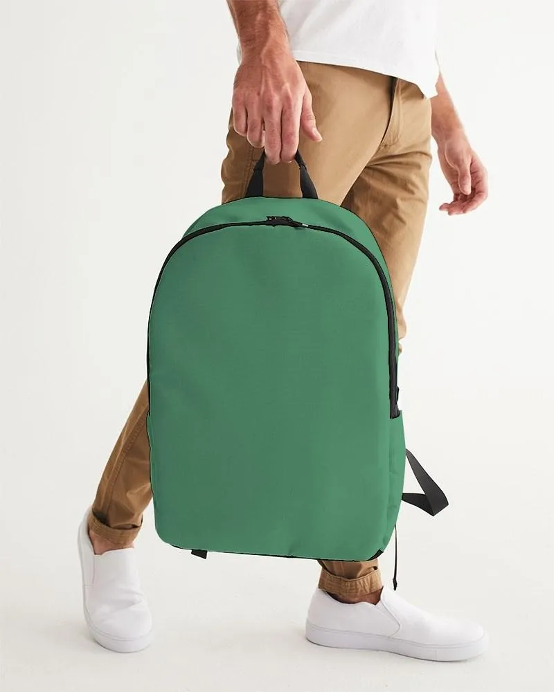 Shaded Pastel Green Waterproof Backpack | C60M0Y60K30