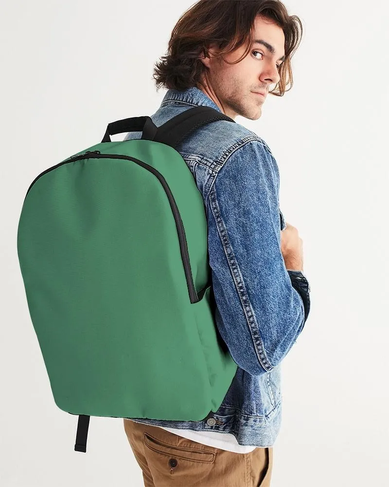 Shaded Pastel Green Waterproof Backpack | C60M0Y60K30