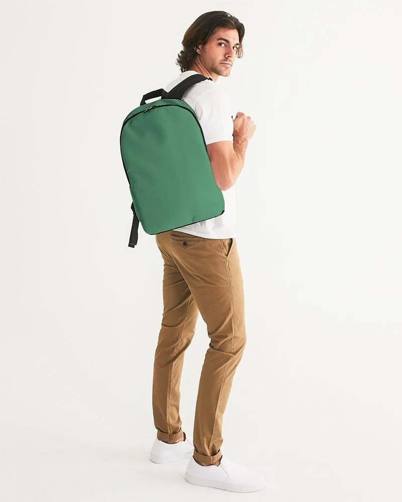 Shaded Pastel Green Waterproof Backpack | C60M0Y60K30