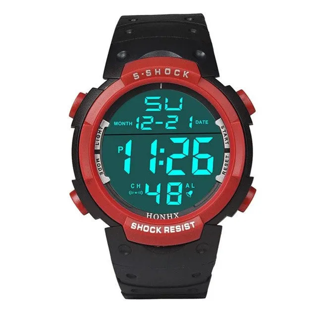 Shock Resistant LED Outdoor Sports Watch