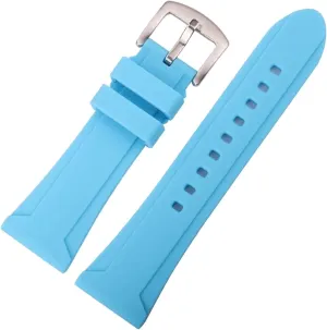 Silicone Watchband Bracelet 4 Strap 22mm 24mm 26mm Women Men Soft Rubber Smart Watch Band Accessories