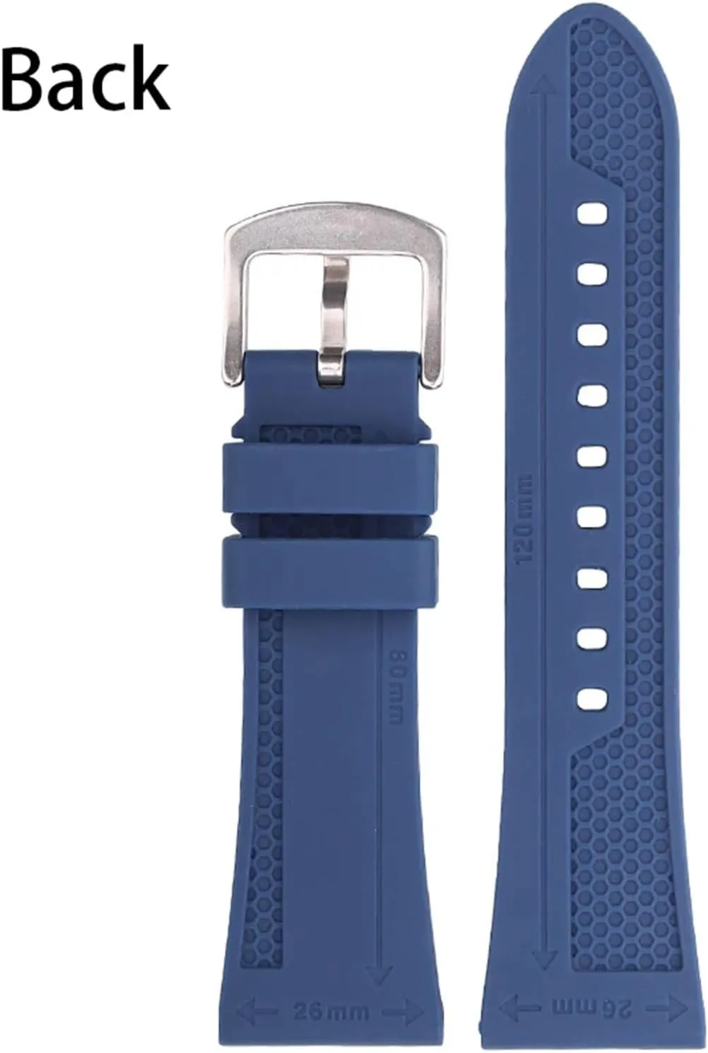 Silicone Watchband Bracelet 4 Strap 22mm 24mm 26mm Women Men Soft Rubber Smart Watch Band Accessories