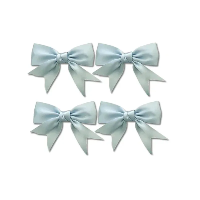 Silk Ribbon Bow Hair Clips
