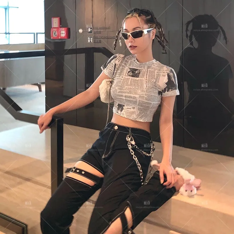 Silver Chain Belt Handcuffs