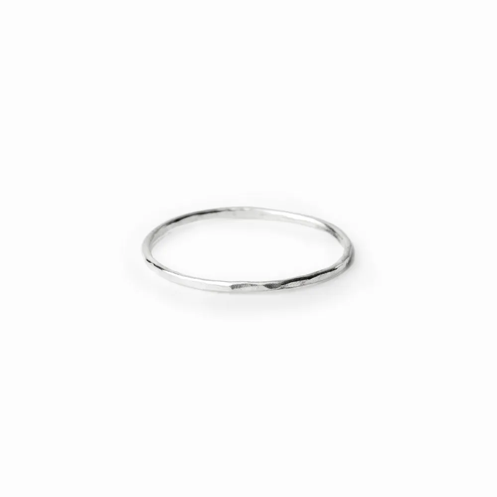 Silver Stacking Ring - Set of 3