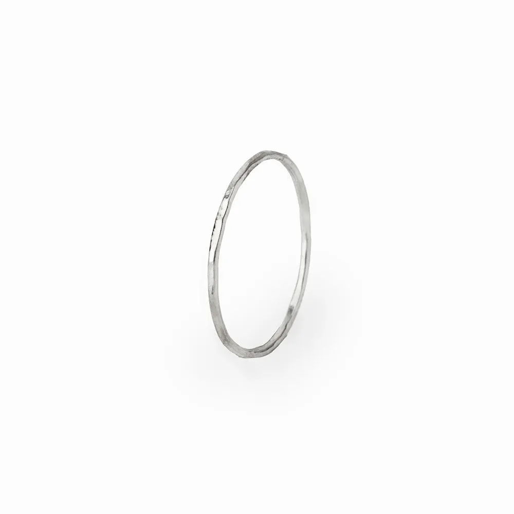 Silver Stacking Ring - Set of 3