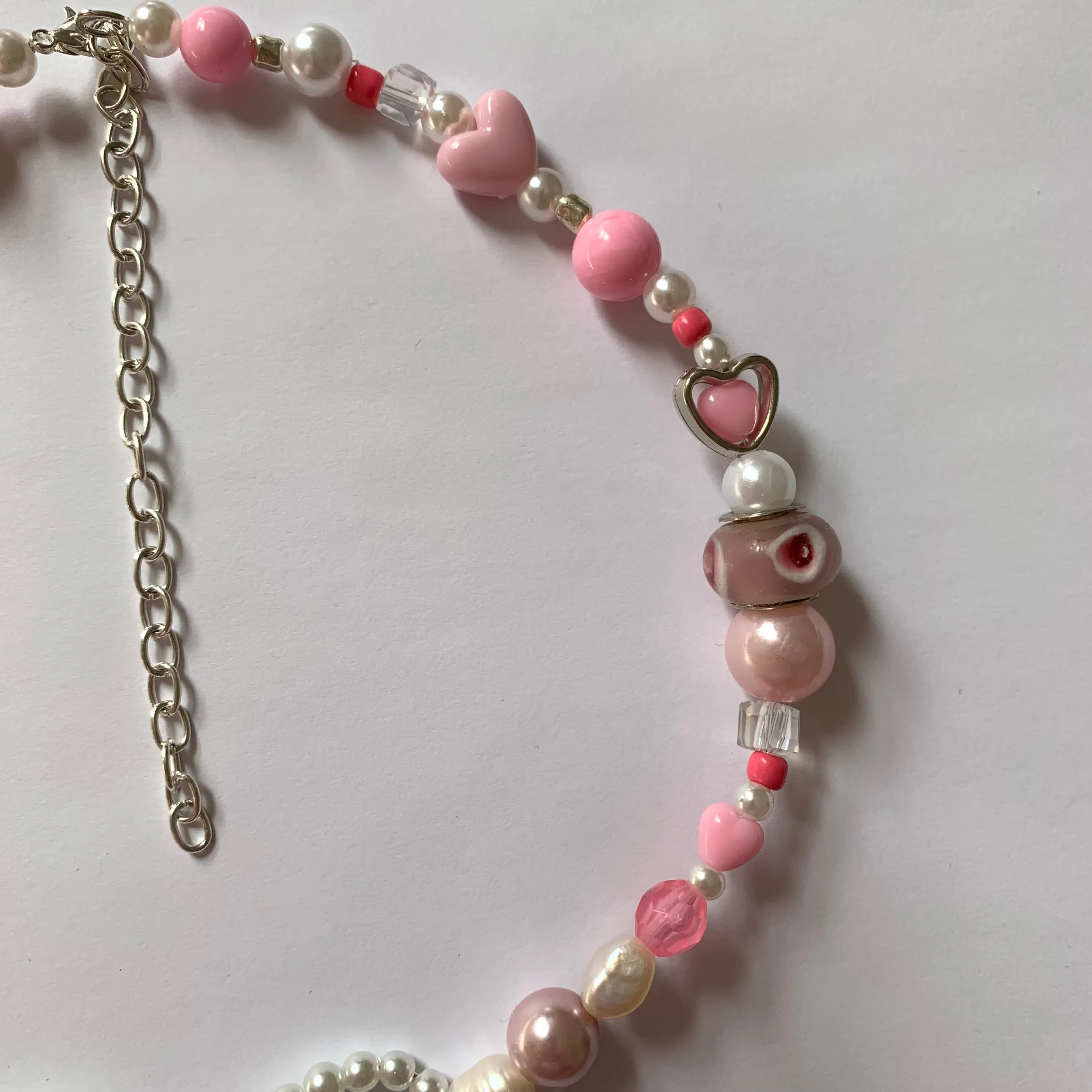 Silver Sweetheart Necklace