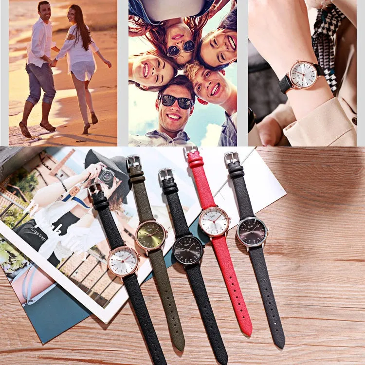 Simple Numberal Scale Women's Watch
