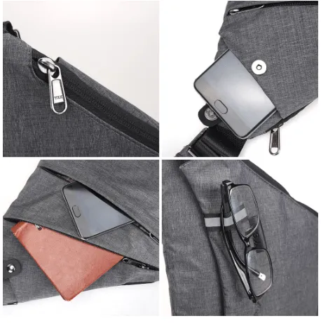Slim Anti-Theft Chest Bag