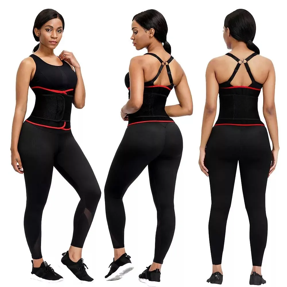 Slimming waist trainer corset sweat sauna waist fitness belt