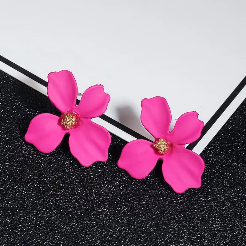Small fresh earrings super fairy flower earrings