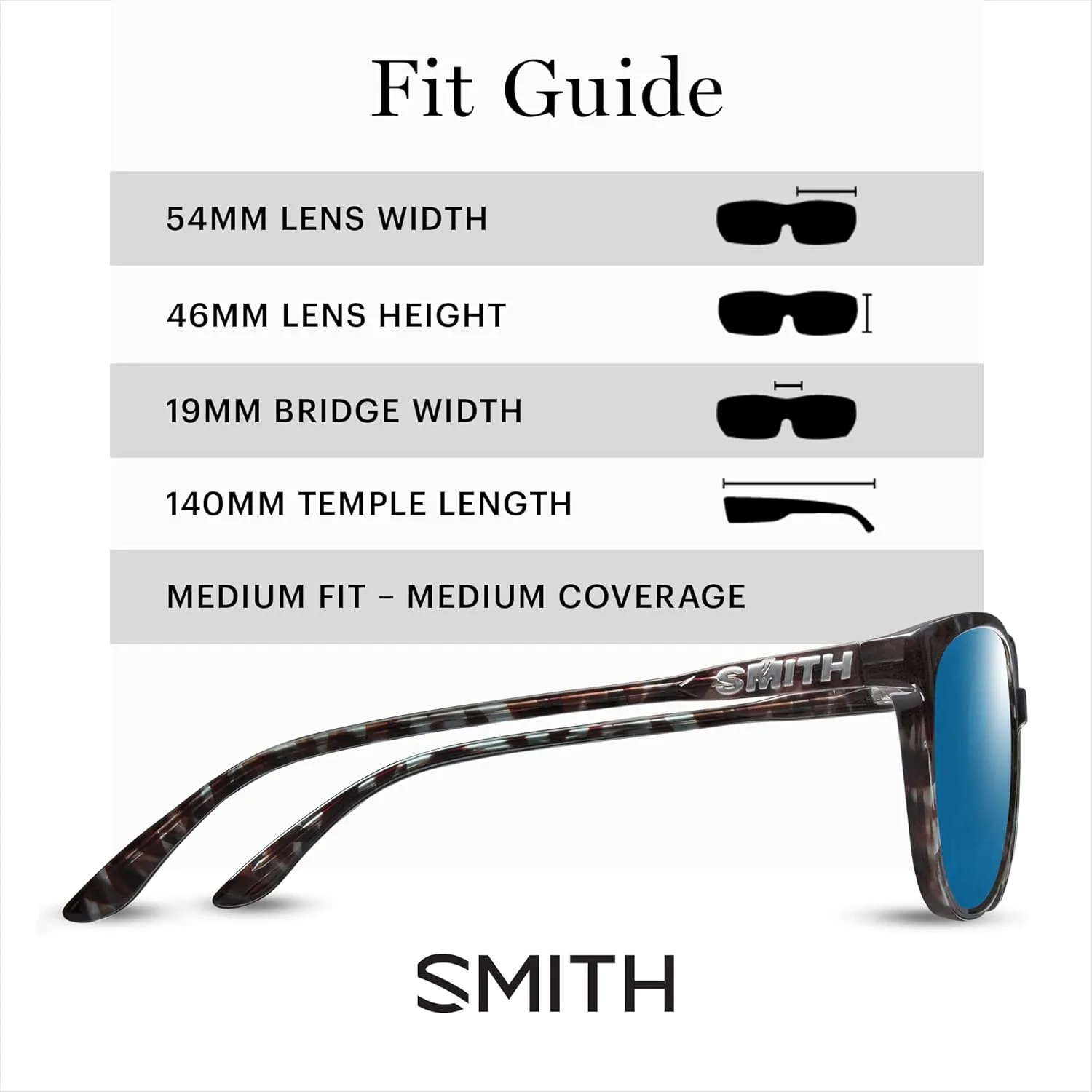 SMITH Cheetah Sunglasses with Polarized Lenses  Performance Sports Active Cat Eye Sunglasses  For Women