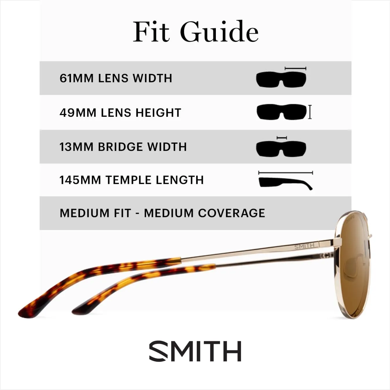 SMITH Langley Aviator Sunglasses