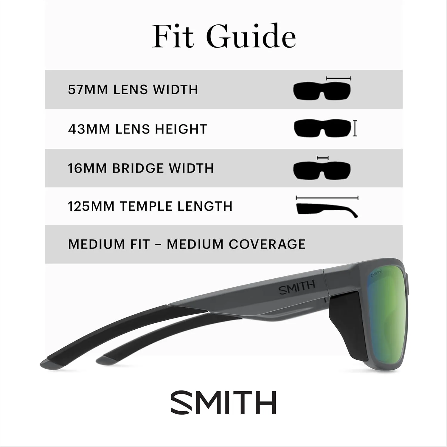 SMITH Longfin Sunglasses with ChromaPop Lenses  Polarized Performance Sports Active Sunglasses  For Men & Women