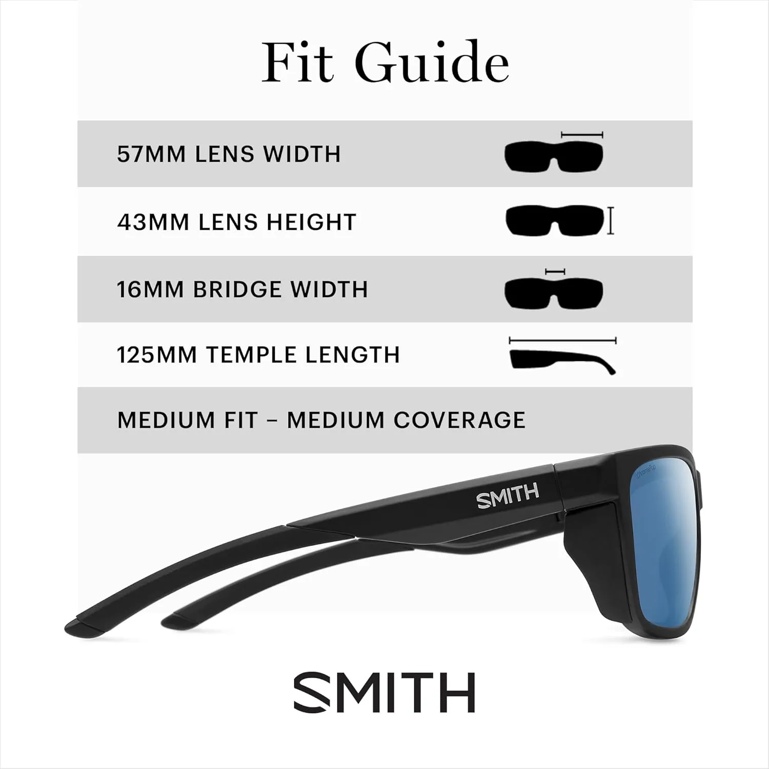 SMITH Longfin Sunglasses with ChromaPop Lenses  Polarized Performance Sports Active Sunglasses  For Men & Women