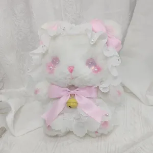 Snowbell the Kitten    Bag Kawaii Academia Y2K Cottagecore Coquette Fairycore Dollette Princesscore