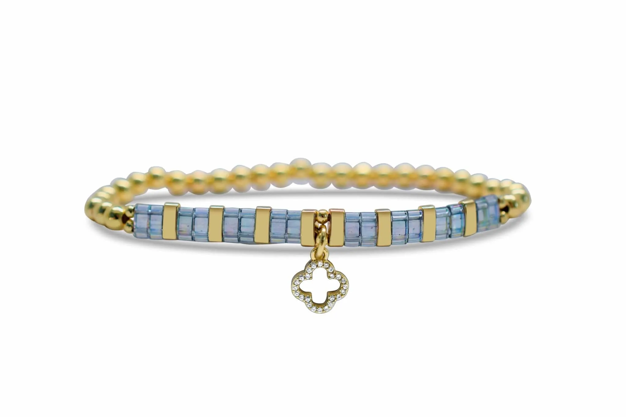 So Charming - Bead It! Clover Bracelet