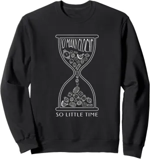 So Many Clocks I Watches Horologist Wristwatch Luxury Watch Sweatshirt