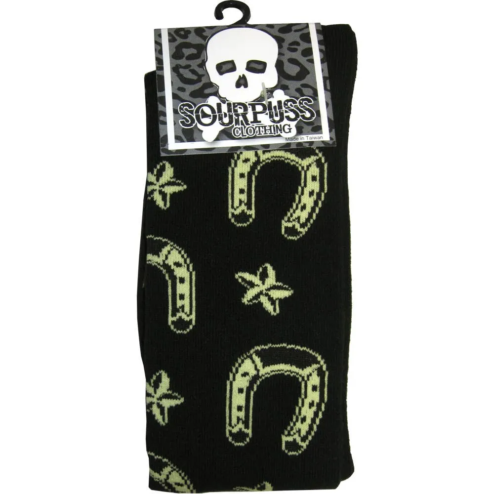 Socks - Sourpuss - Horseshoes Over The Knee