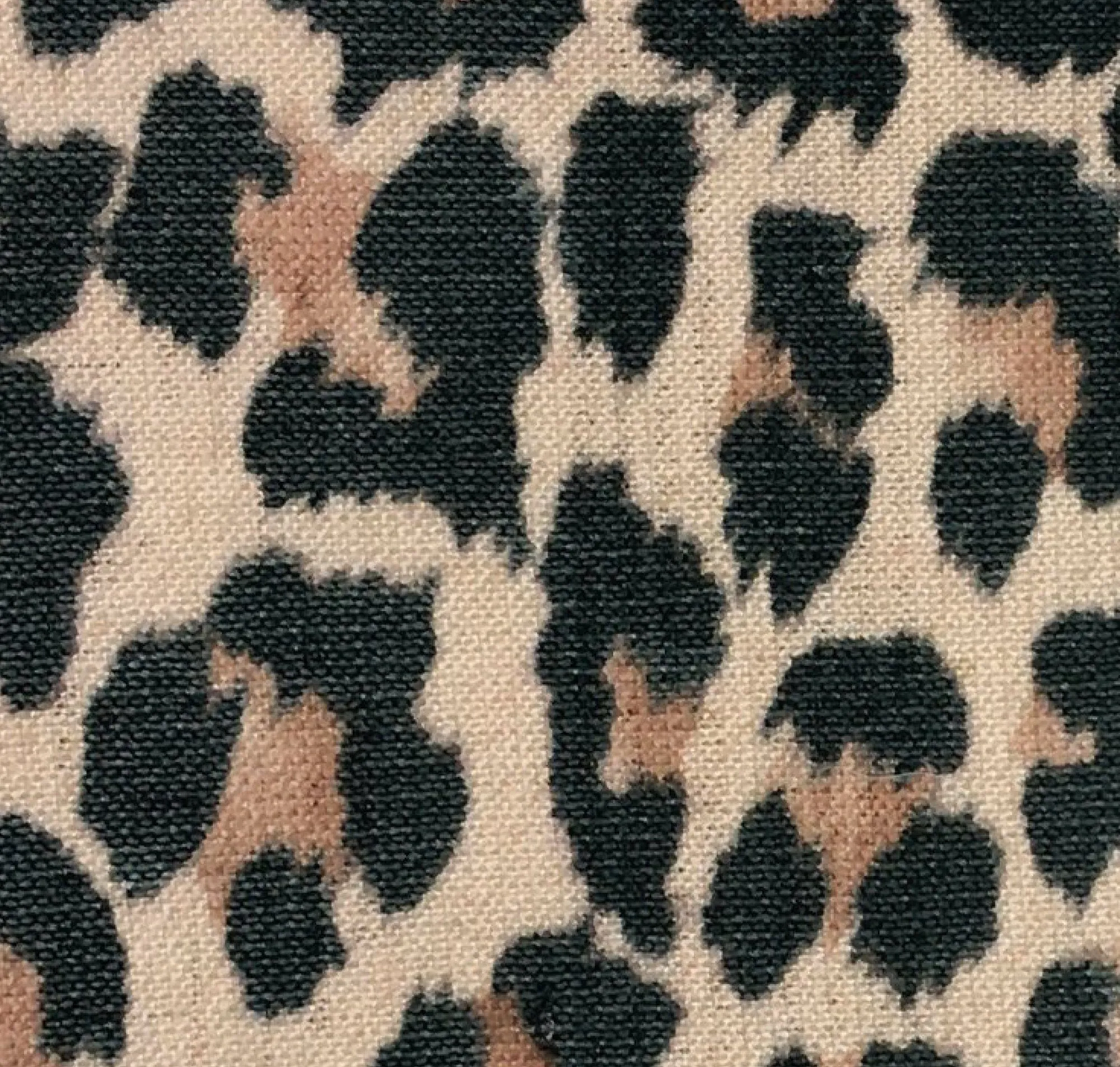 Sofia leopard tights [Black/Brown]