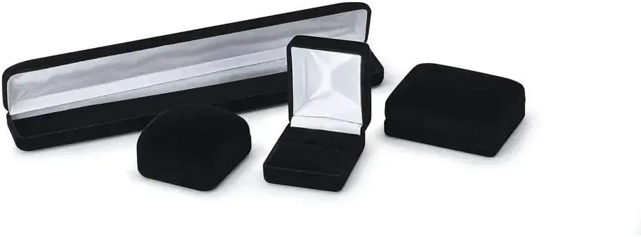 Sonia Jewels Black Patterned Wedding Band Ring Comfort Fit (Width = 8mm)