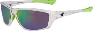 Spiderwire Classic SPW008 Polarized Fishing Sunglasses, Matte Black/Smoke/Blue Mirror