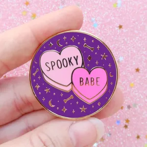 Spooky Babe Hard Enamel Pin