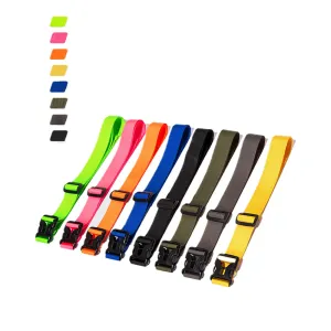 SPORT CLIMBING BUILT WEB BELT WITH BUCKLE & CANDY COLORS