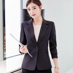 Spring New Korean Version Of Thin Business Jacket Suits