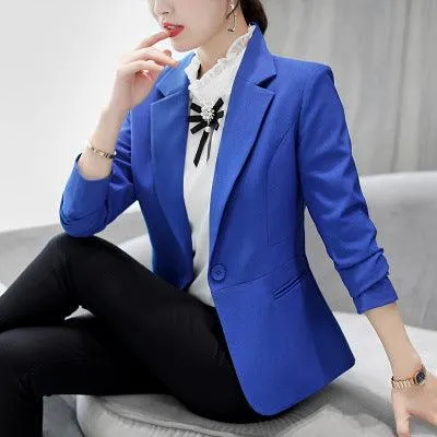 Spring New Korean Version Of Thin Business Jacket Suits