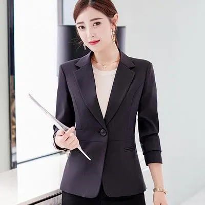 Spring New Korean Version Of Thin Business Jacket Suits