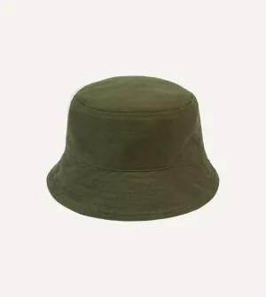 St. JOHN by Drake's Olive Rollable Bucket Hat