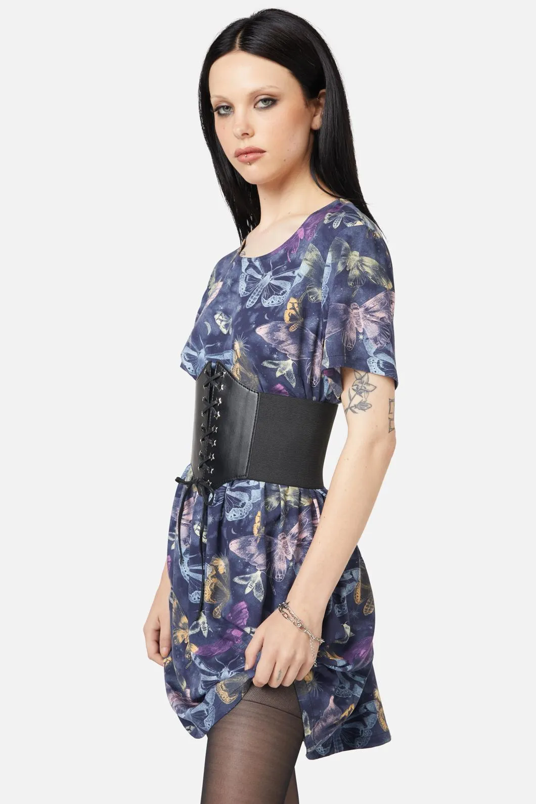 Star Eyelet Corset Belt