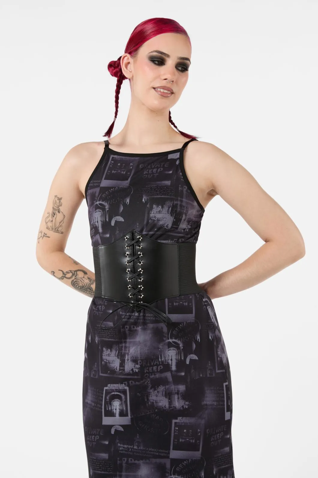Star Eyelet Corset Belt