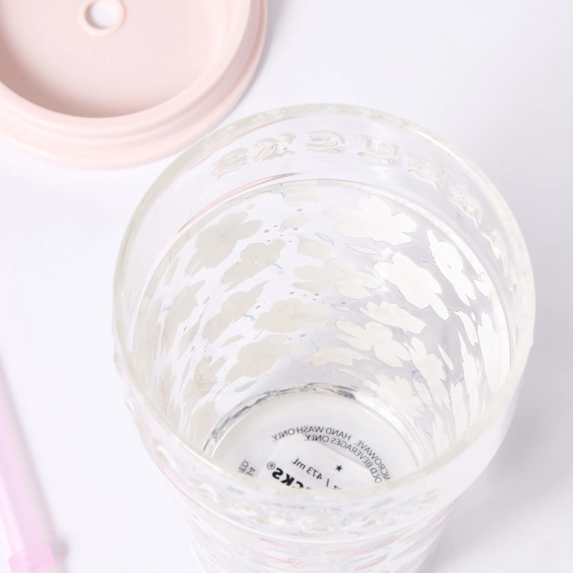 Starbucks Sakura 2025 Glass Tumbler