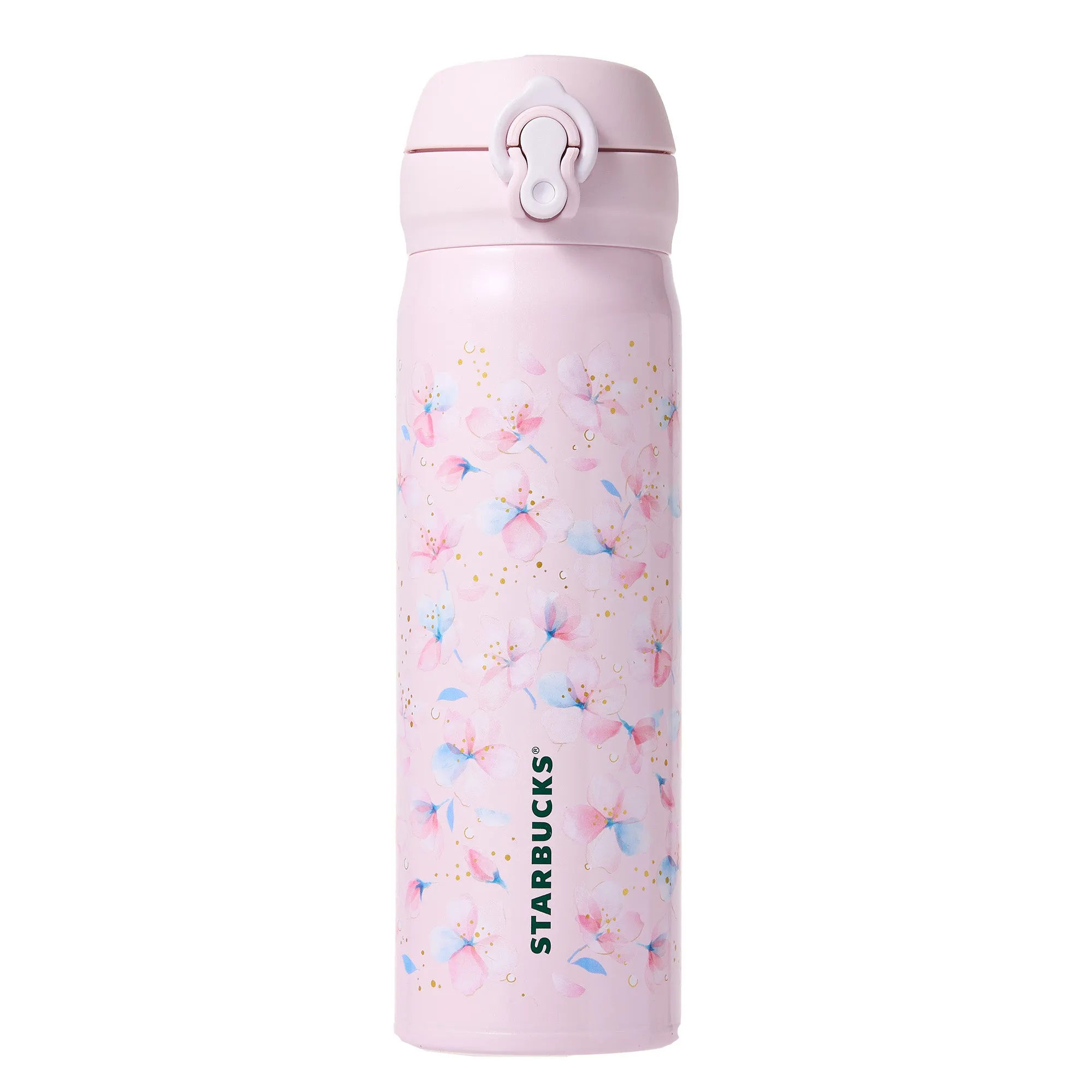Starbucks Sakura 2025 Handy Stainless Steel Bottle Pale Pink