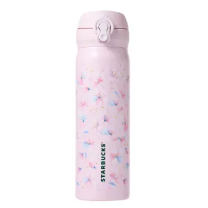 Starbucks Sakura 2025 Handy Stainless Steel Bottle Pale Pink