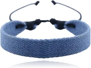Stars Blue Friendship Bracelet Blue Braided Wristband Bohemian Handmade Stars Wide Bracelet Friendship Bracelets for Men Women Motivational Bracelet