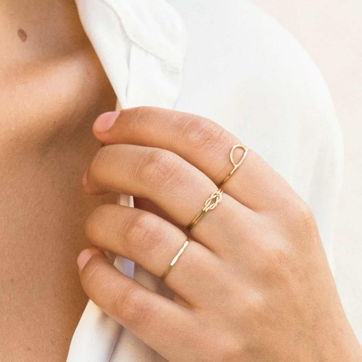Statement Stacking Ring Set
