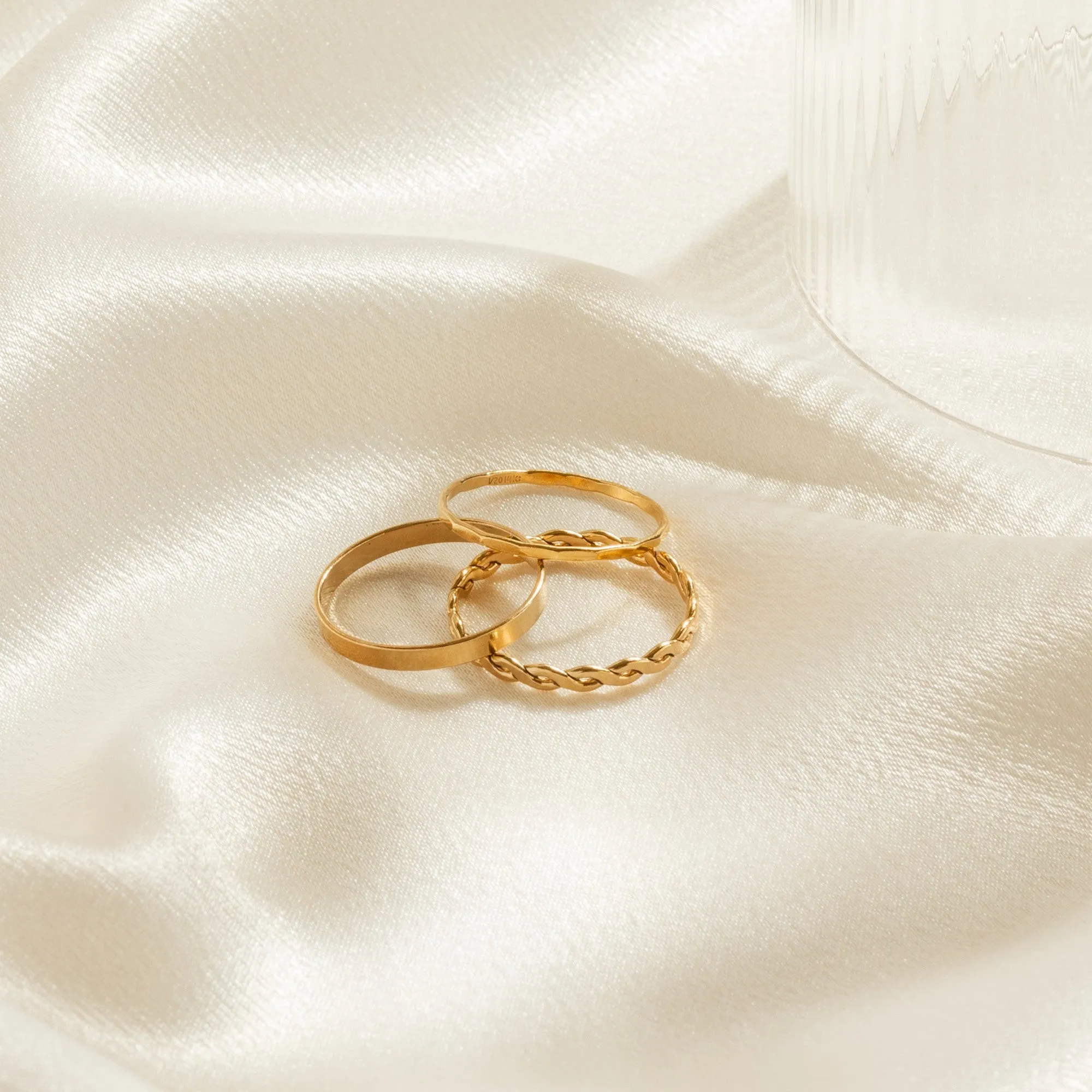 Statement Stacking Ring Set
