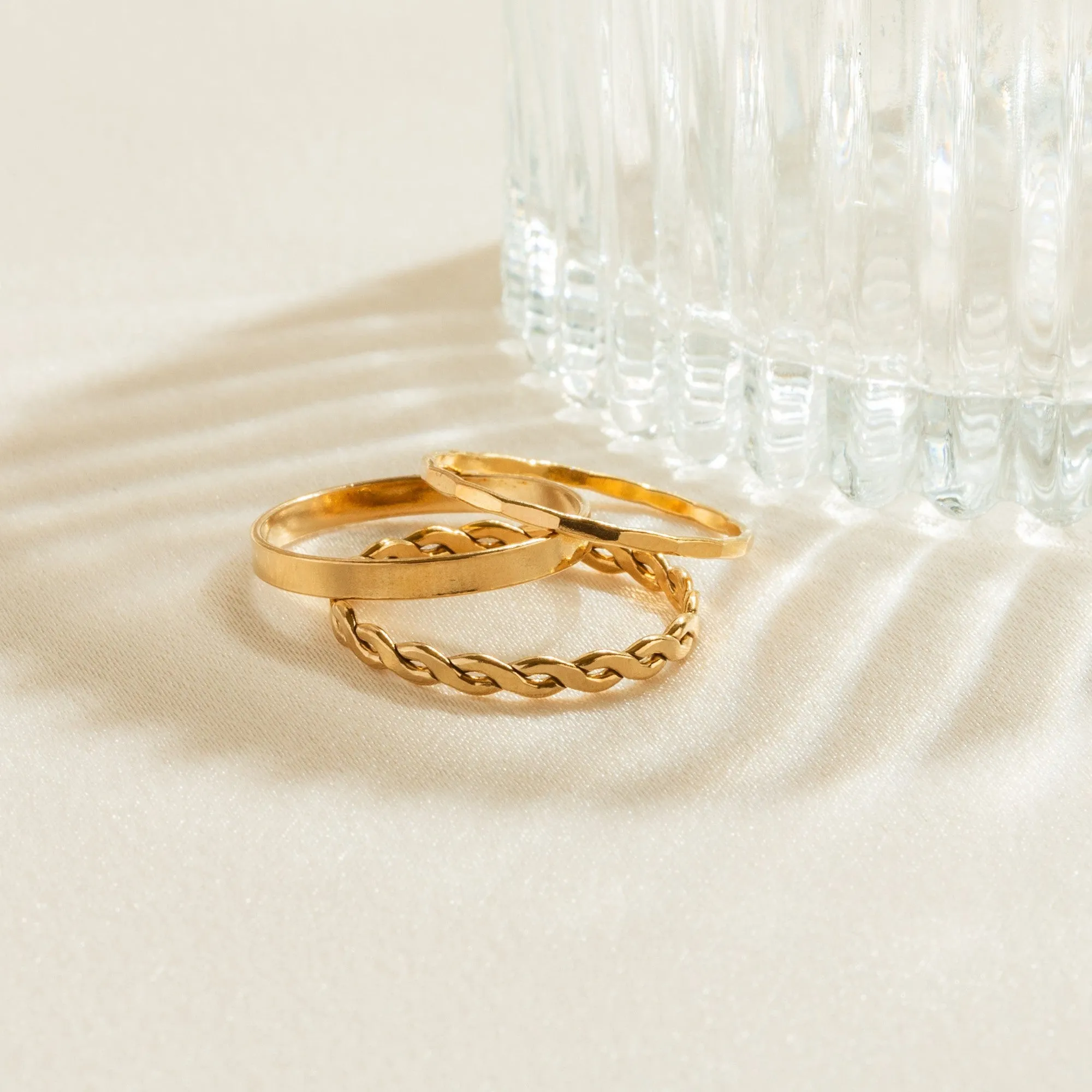 Statement Stacking Ring Set
