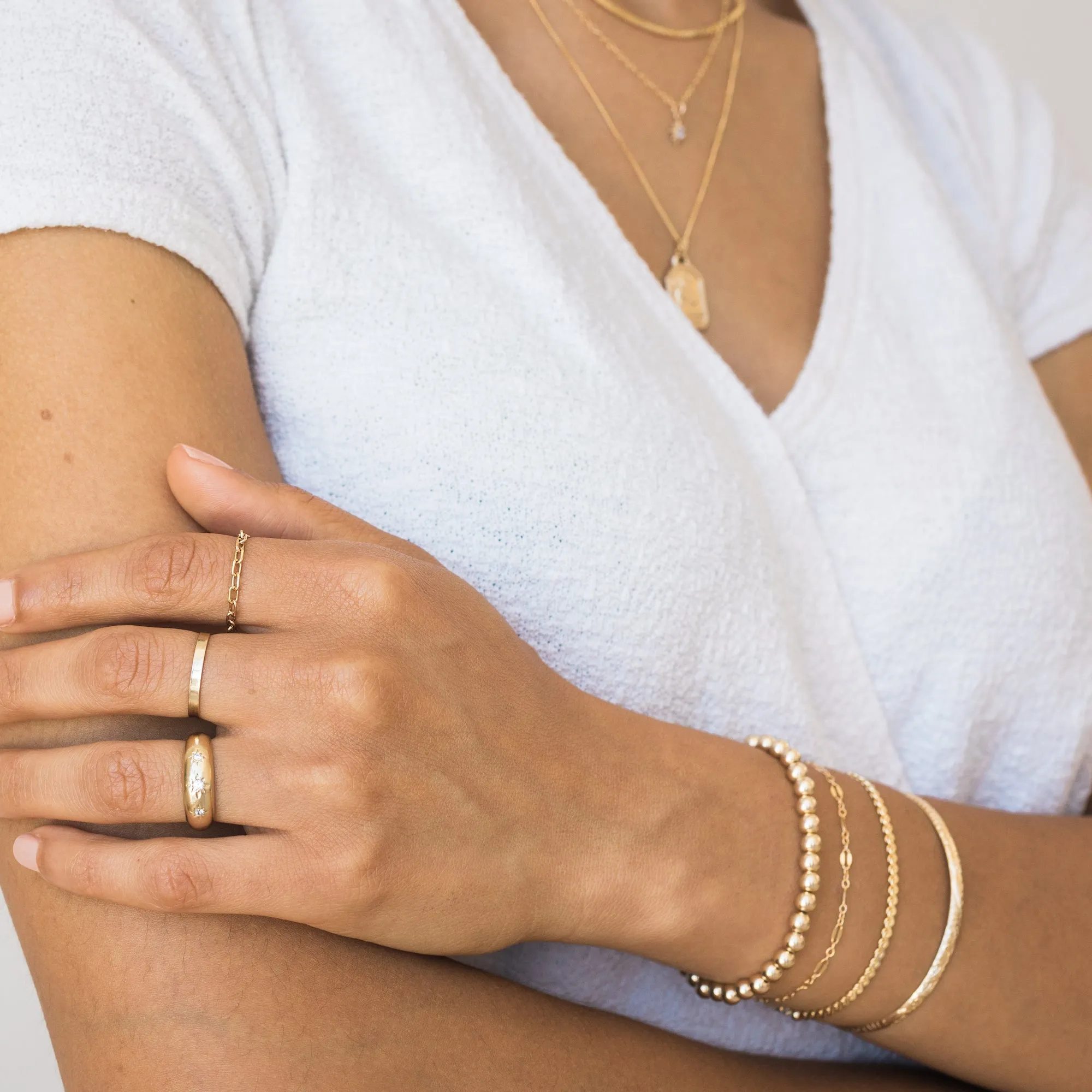 Statement Stacking Ring Set
