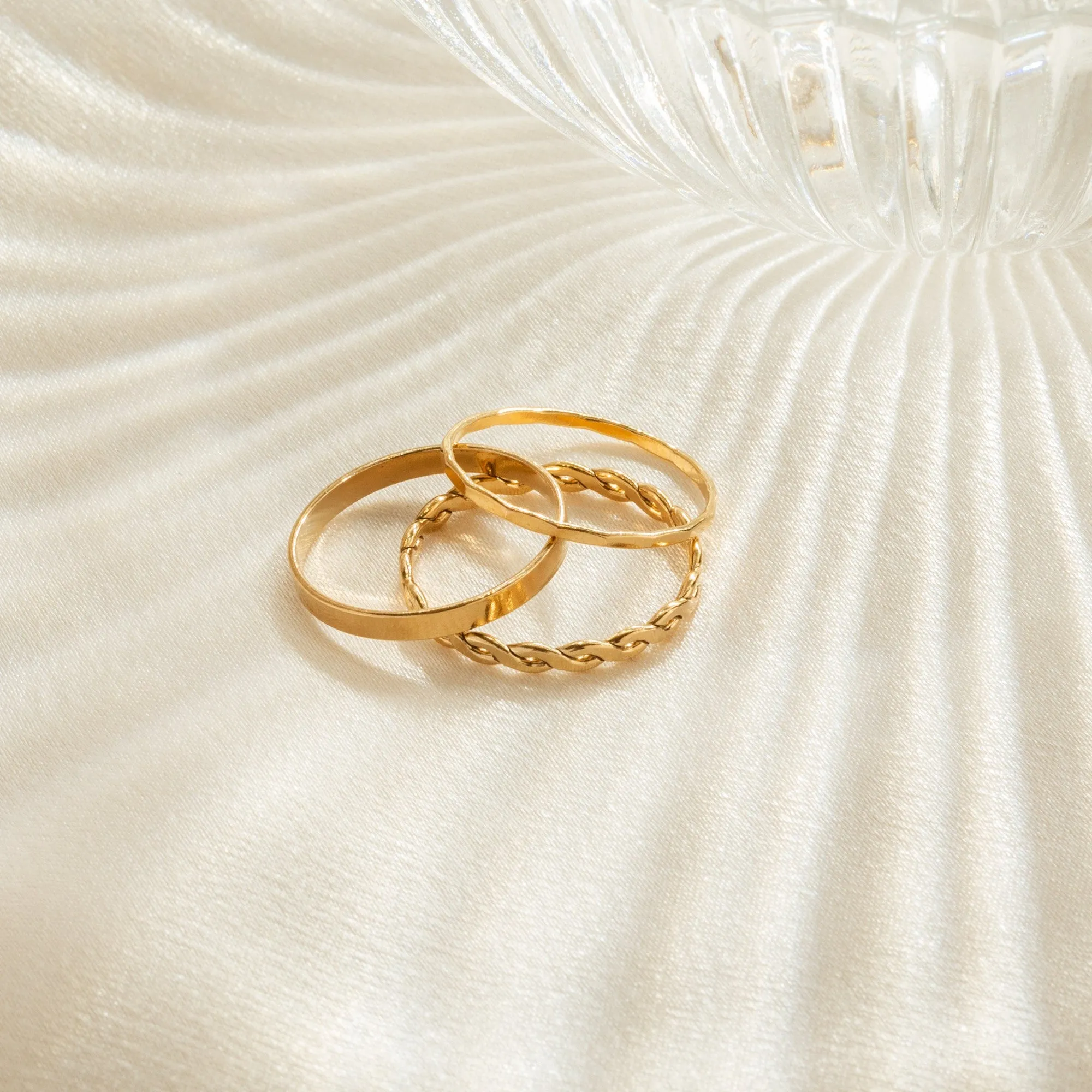 Statement Stacking Ring Set